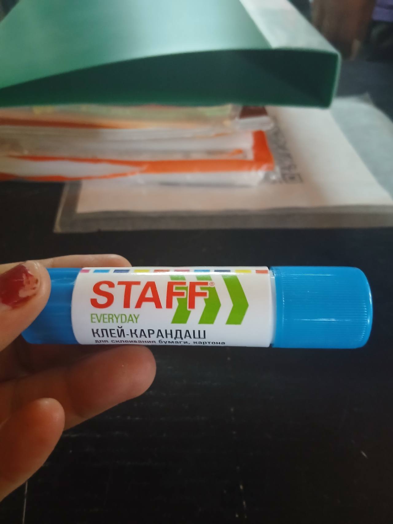 STAFF EVERYDAY Клей-карандаш для склеивания бумаги, картона