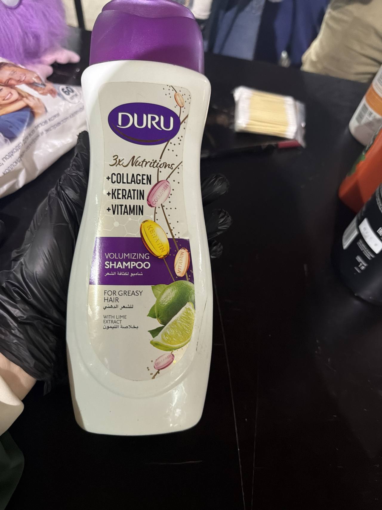 DURU Volumizing Shampoo for Greasy Hair with Lime Extract