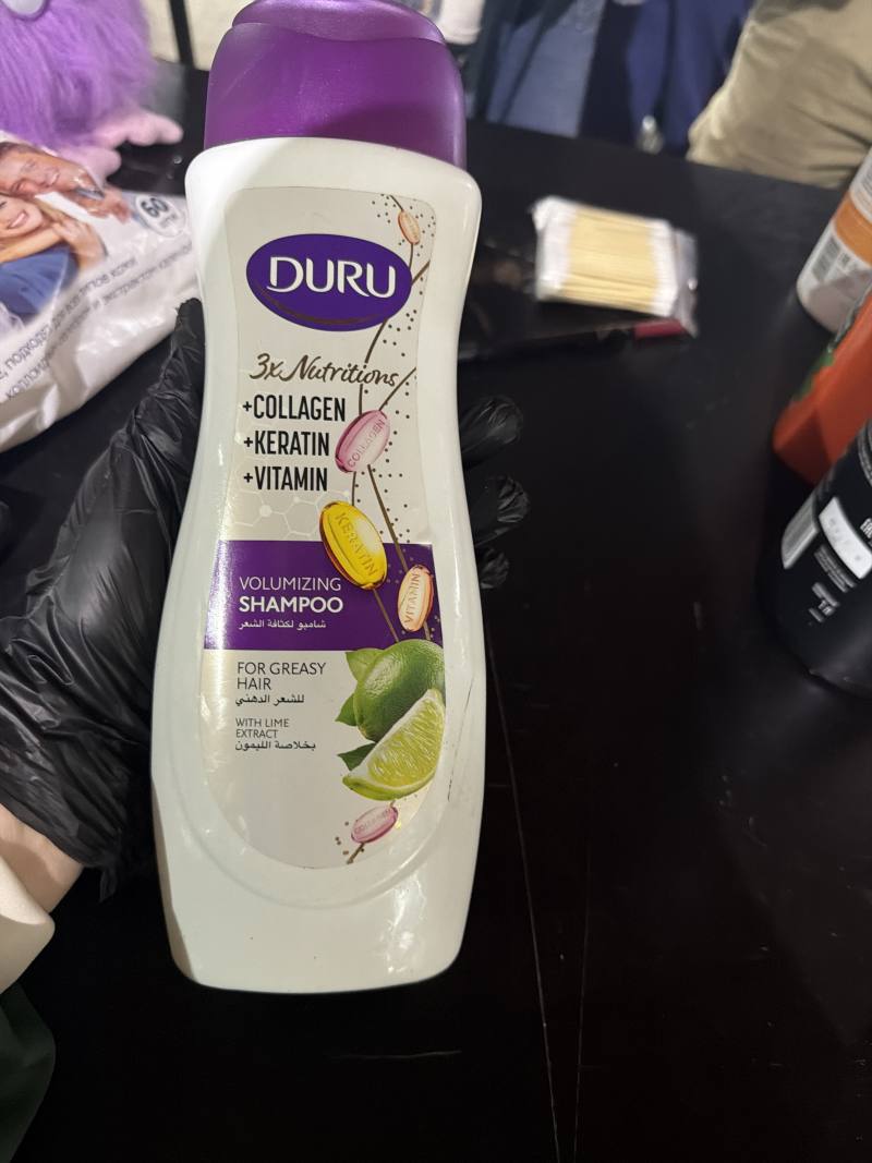 DURU Volumizing Shampoo for Greasy Hair with Lime Extract