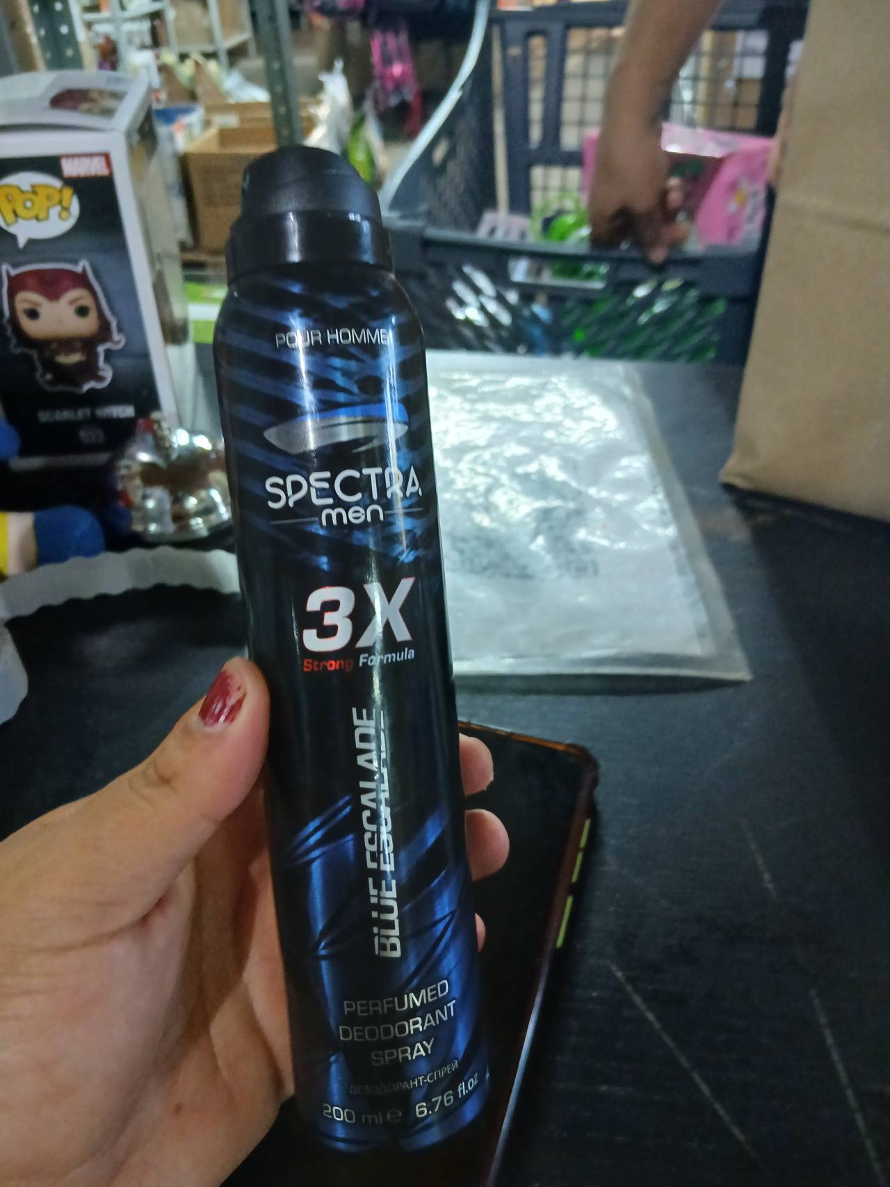 SPECTRA men BLUE ESCALADE PERFUMED DEODORANT SPRAY