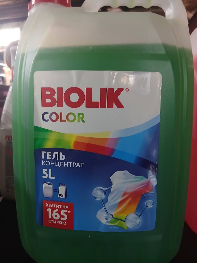Гель-концентрат для стирки BIOLIK COLOR