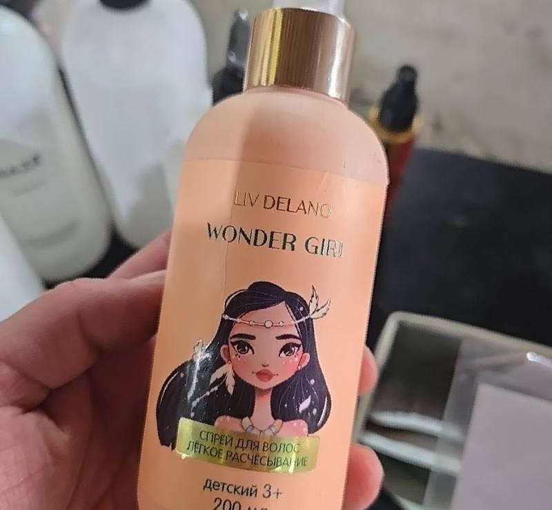 Спрей для волос легкое расчесывание Wonder Girl