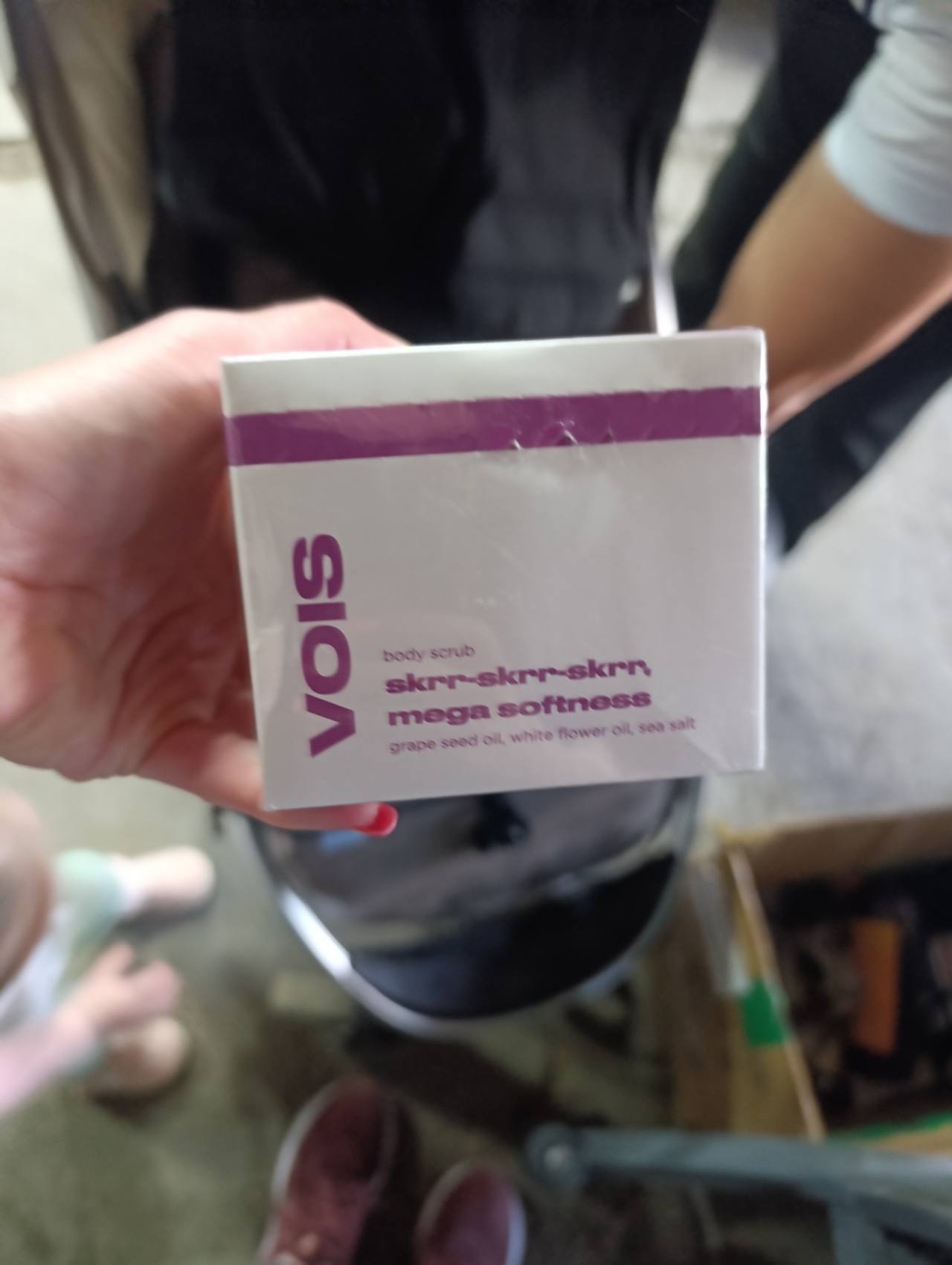 VOIS body scrub mega softness