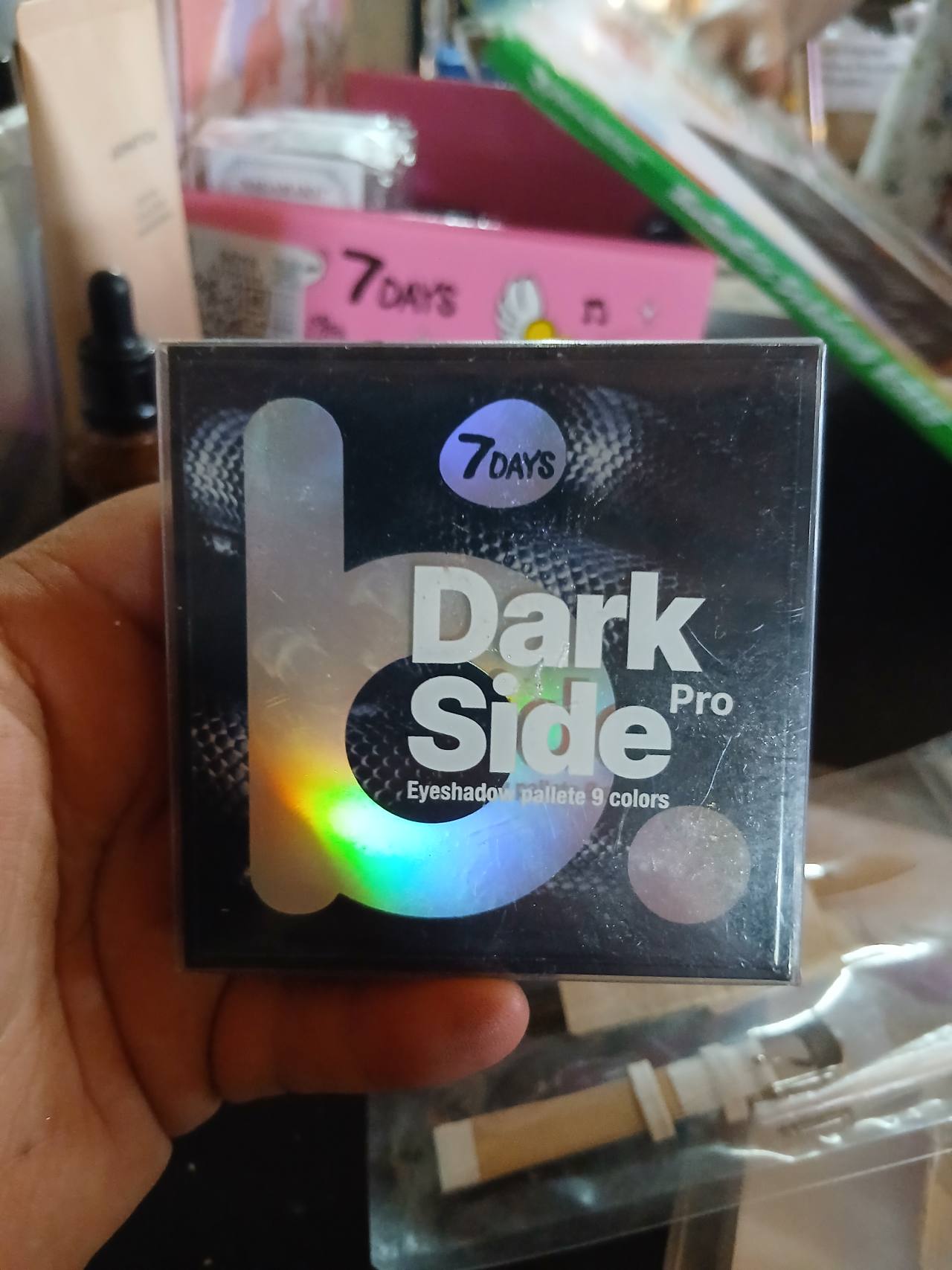 7 Days Dark Side Pro Eyeshadow Palette 9 colors